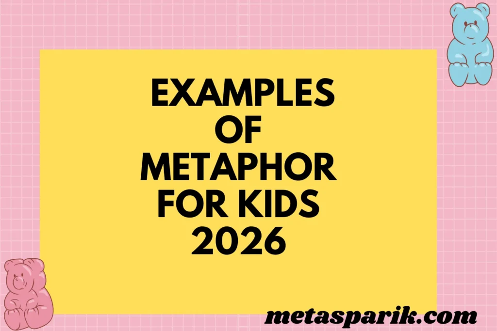Metaphor for kids 2026