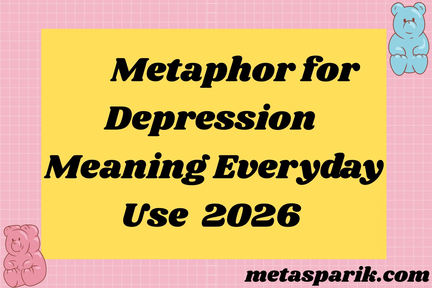 Metaphor for Depression 2026