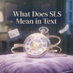 What Does SLS Mean in Text?2026