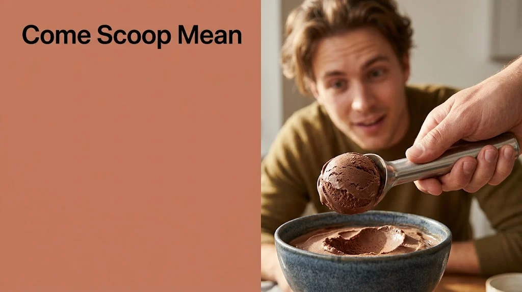 Come Scoop Mean 2026