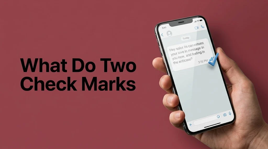What Do Two Check Marks2026