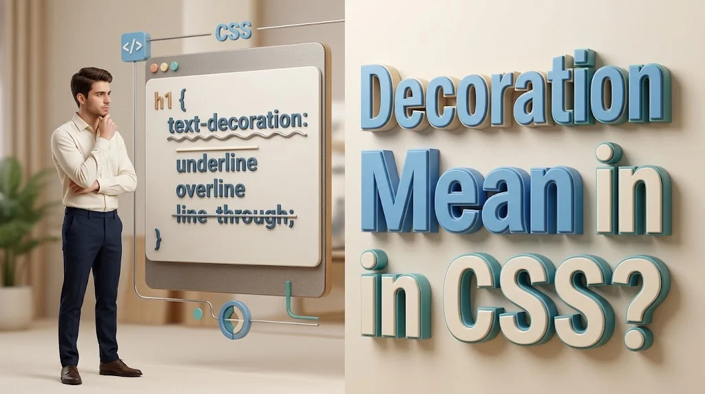 Decoration Mean in CSS?2026